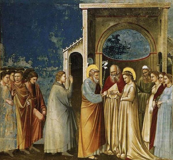 GIOTTO di Bondone Marriage of the Virgin china oil painting image